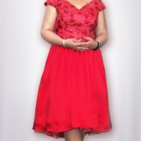 Červené šaty K